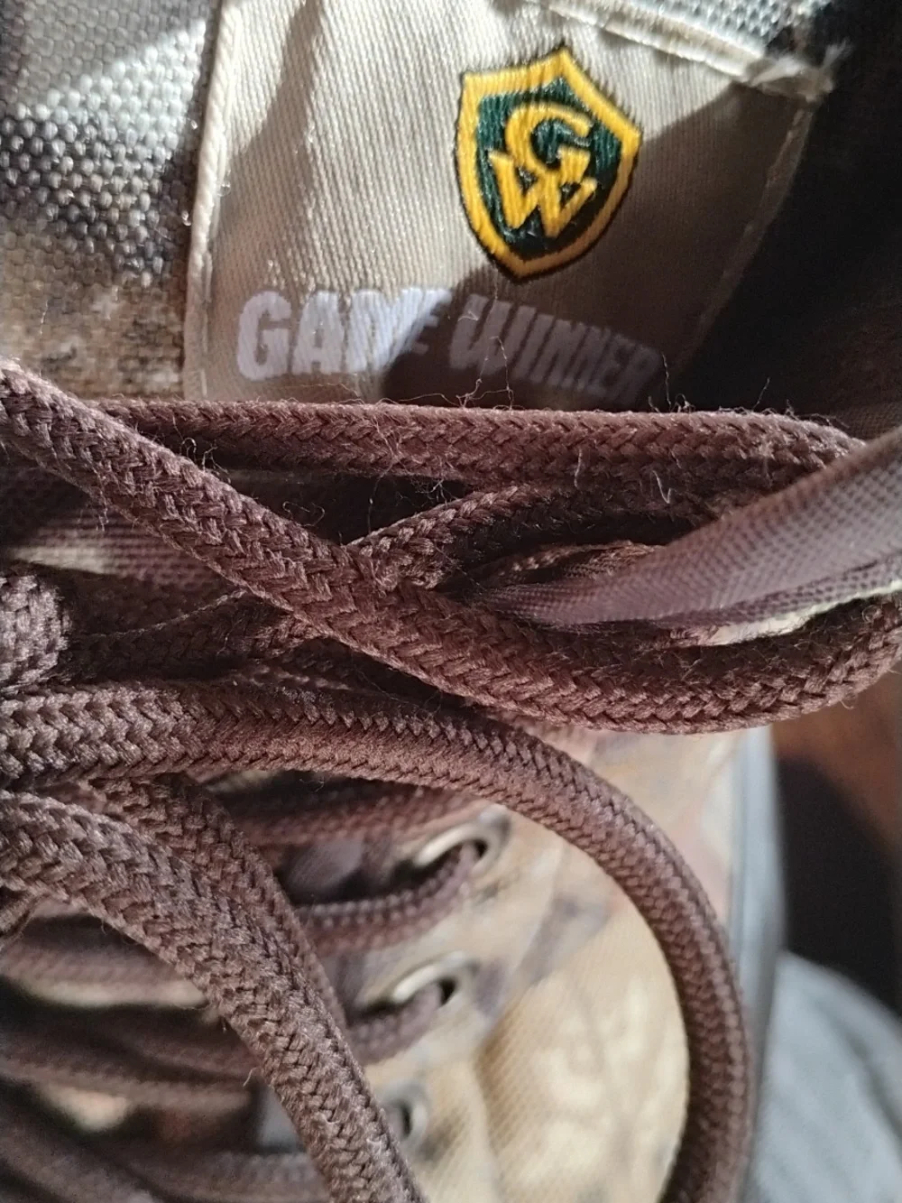 Men's Brown Camo Waterproof Duck Boots